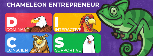 Be the Chameleon Entrepreneur Who Taps into All Four Personality Styles